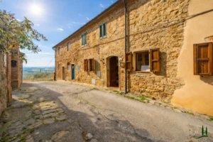Restored stone property near Volterra, province of Pisa, Tuscany